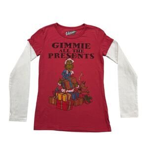 The Grinch Christmas Shirt Girls Large L Red Old Navy Collectabilitees Holiday